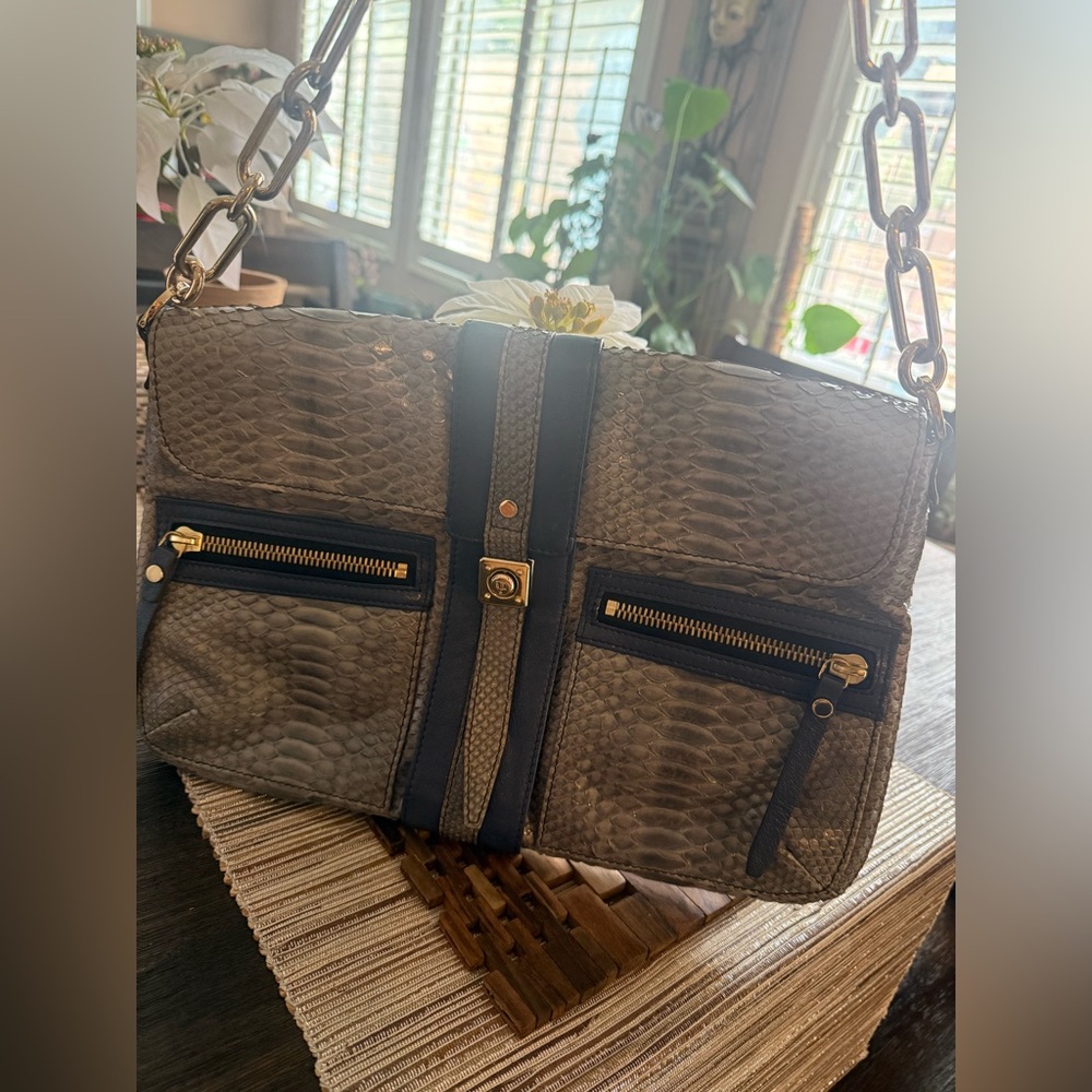 LANVIN Hero Python Bag - image 2